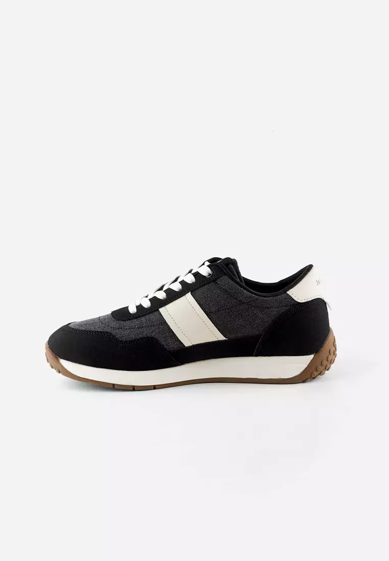 Jackson Kian 1JG Black - Sepatu Sneakers