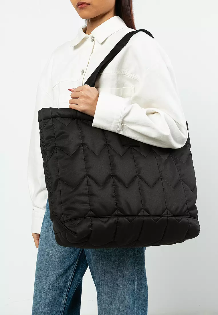 Buy Maison Kitsune Chevron Quilted Large Tote Bag 2026 Online | ZALORA