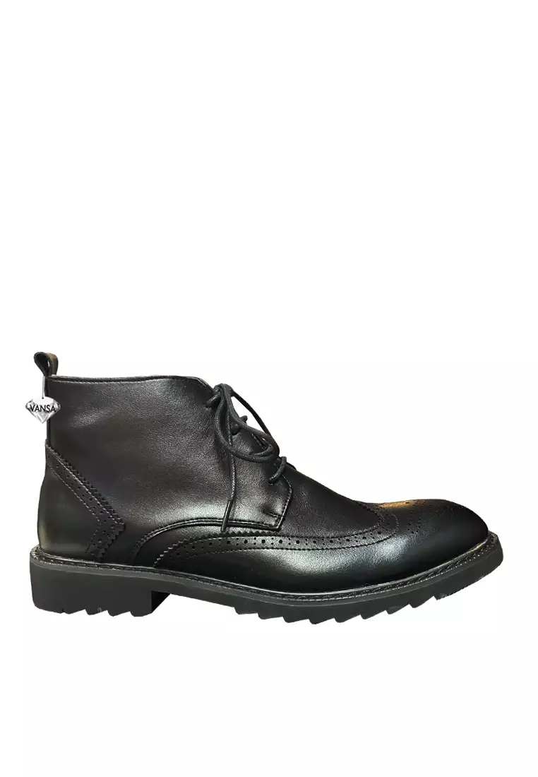 Discount on Twenty Eight Shoes  shoes - SKU: Classic Brogue Mid Boots VMB8305