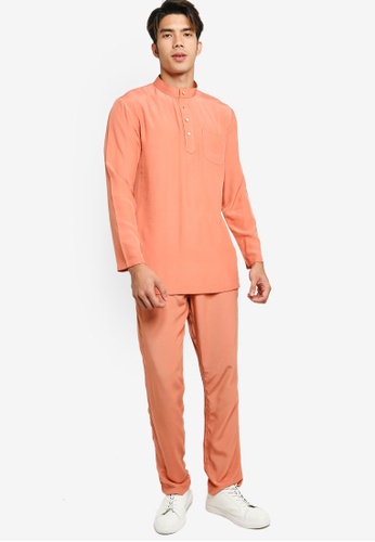 Buy Lubna Homme Baju Melayu Cekak Musang Modern 2021 Online Zalora Singapore