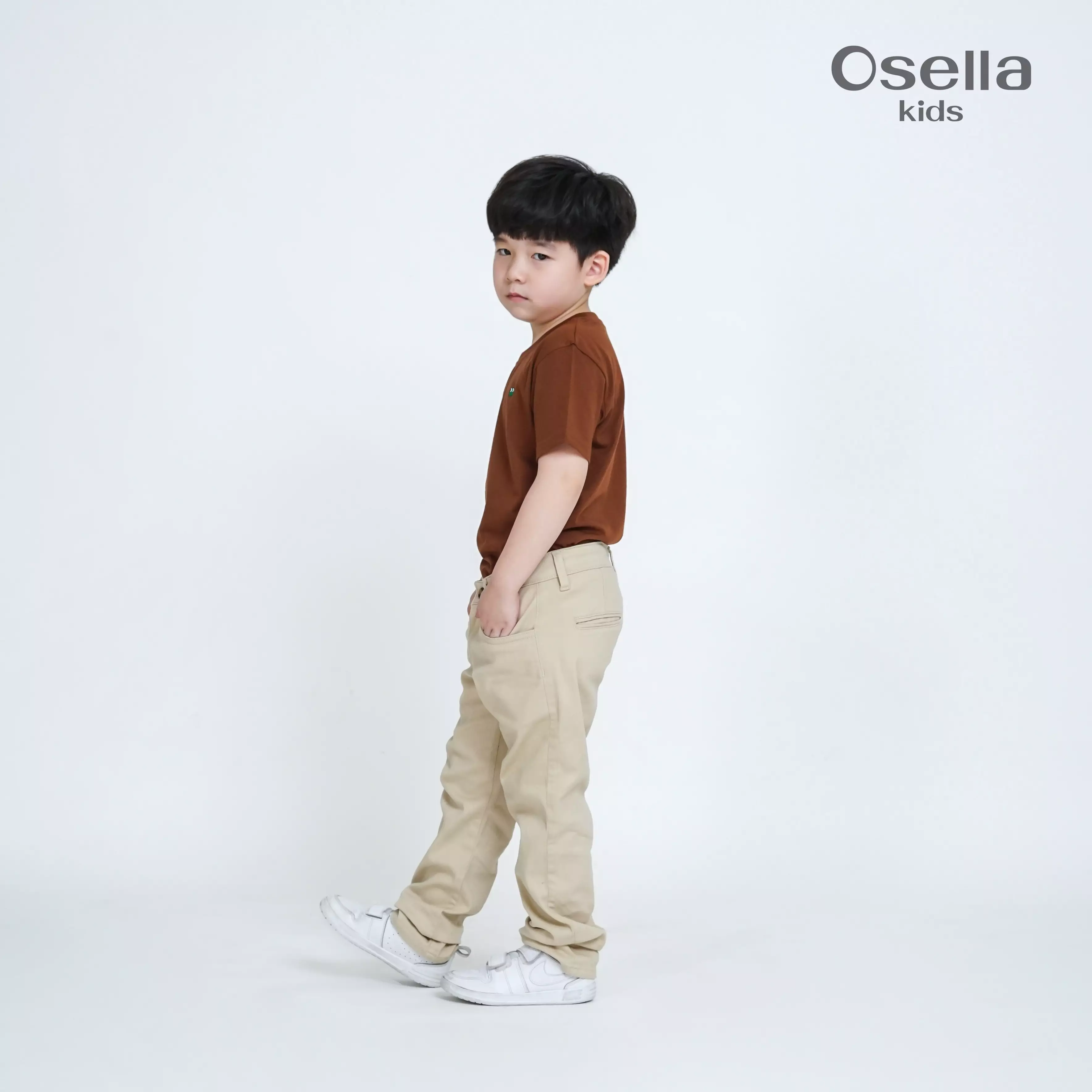 Osella Ezra Regular Fit Chino Pants 228P660189 | Celana Chinos Panjang Anak Laki Laki