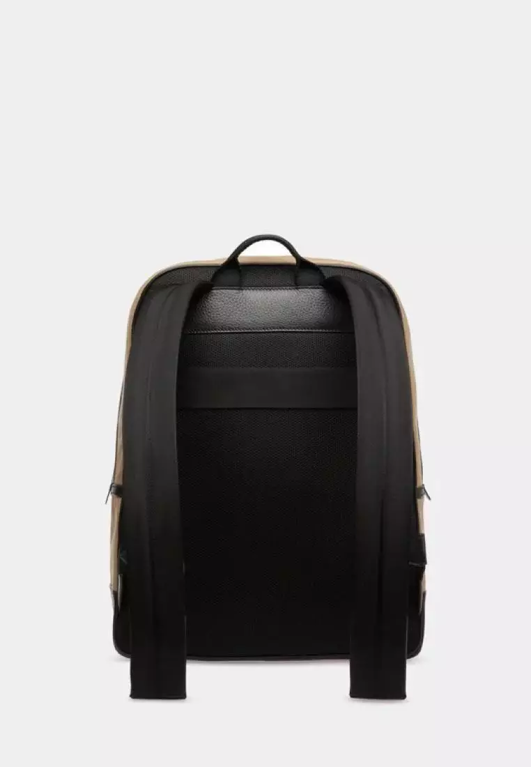 Bally Treck Backpack Sand And Black