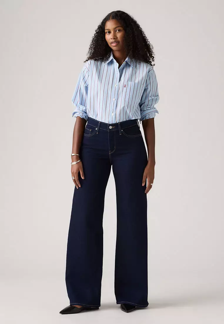 Levi's® Women's 318 Shaping Wide-Leg Jeans (001PZ-0009)