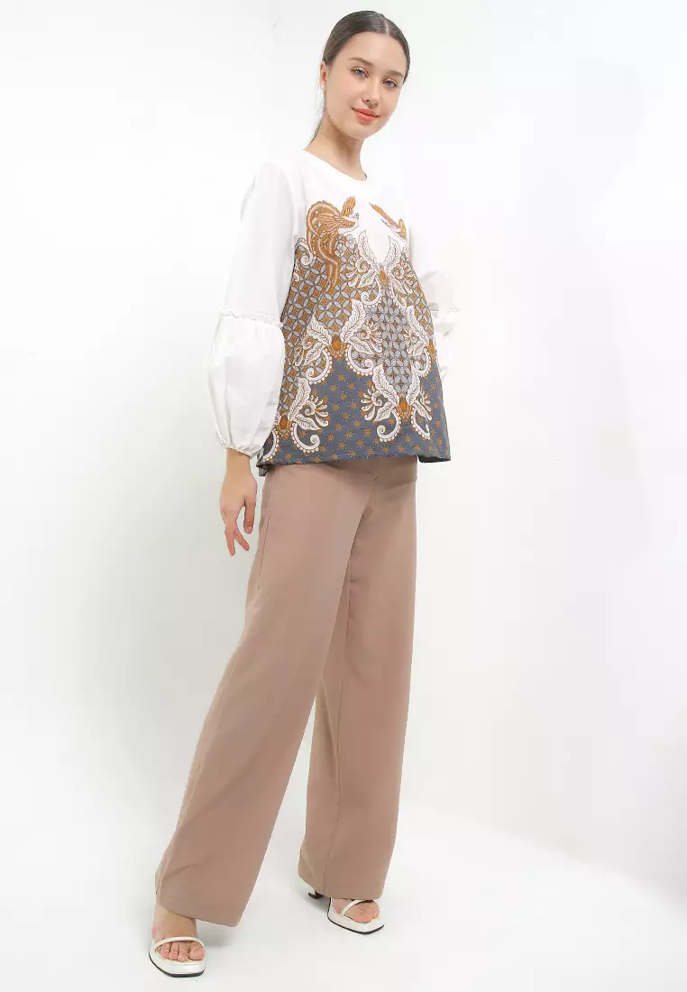 Diyana Blouse Batik Katun Wanita