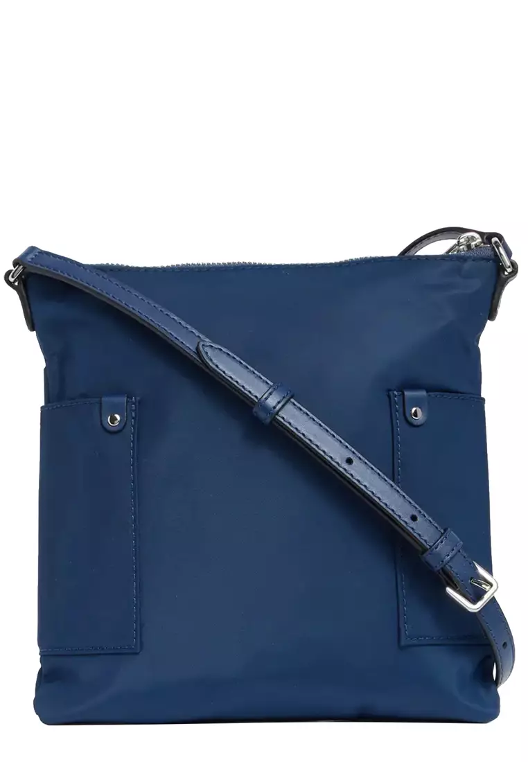 Preppy Nylon Swingpack Crossbody Bag - Azure Blue 4R4HCR040H02