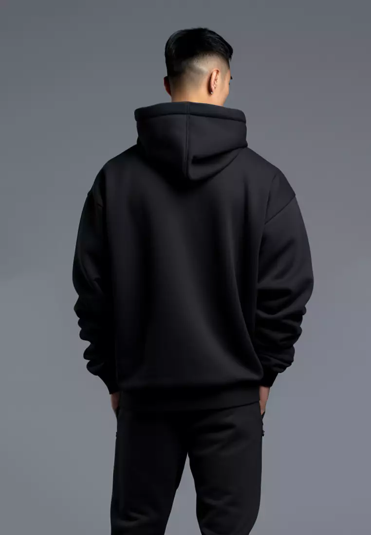 MO124D hoodies osaka arc logo blk T-shirt Hitam