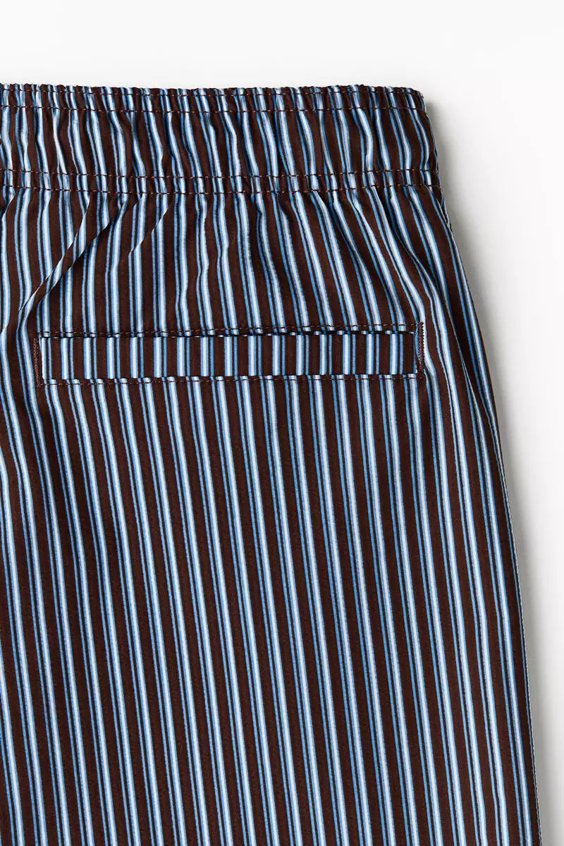 Seersucker swim shorts