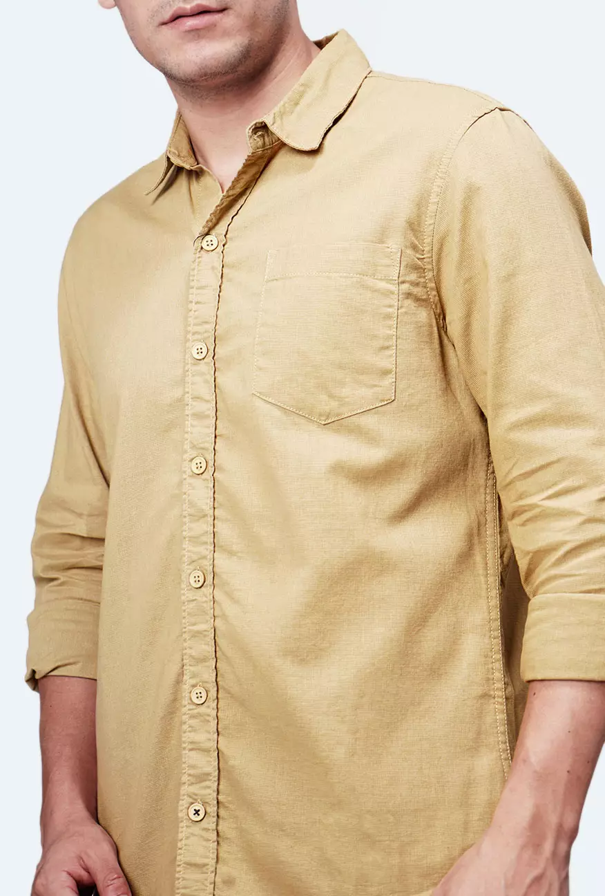 Kemeja Pria Ottoman Khaki