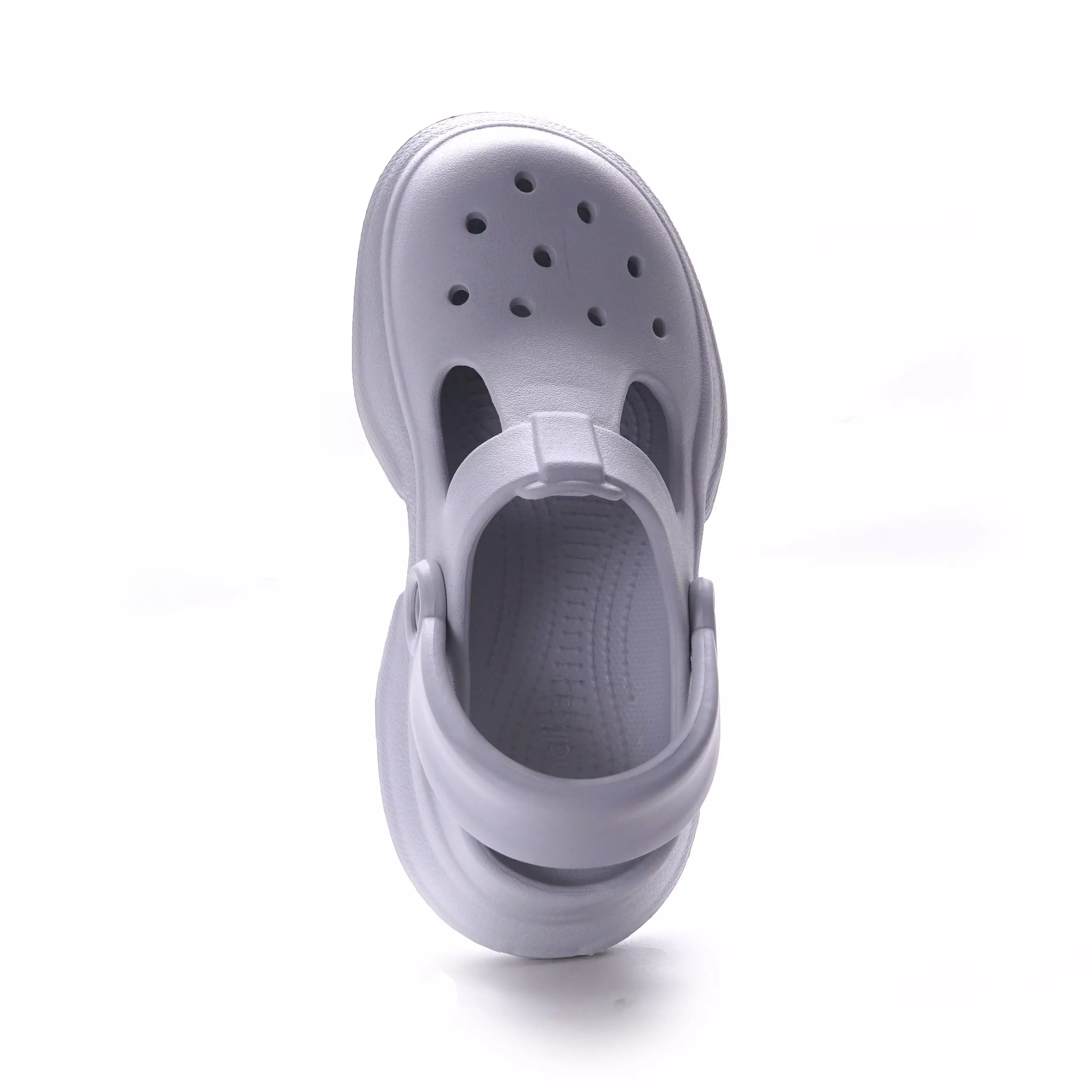 ZANDILAC - SANDAL WANITA DEWASA AT230162WD - ABU TERANG full karet