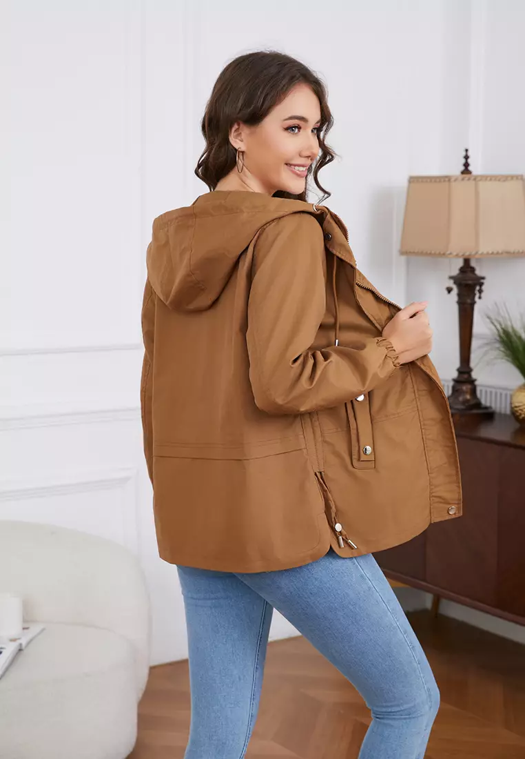 Basic Windbreaker Jacket AD227