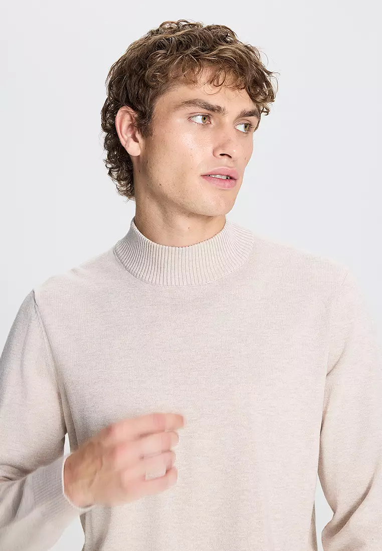 Mock Neck Sweater