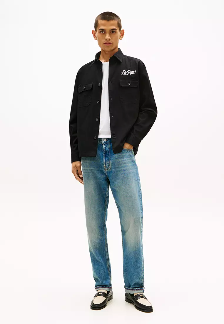 Herringbone Overshirt - TH Mainline