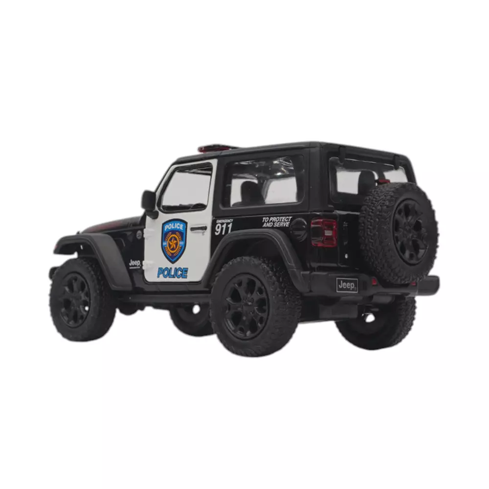 Top Gear Kinsmart 1:34 Diecast Jeep Wrangler 2018 Police Random