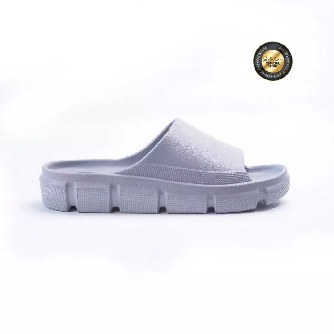 ZANDILAC - SANDAL LAKI DEWASA CH122306LD selop full karet - ABU MUDA