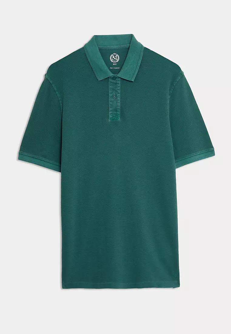 Pure Cotton Polo Shirt