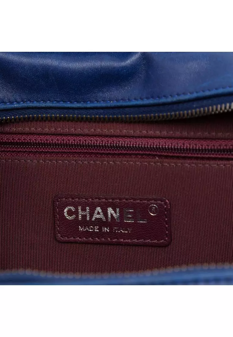 Pre-Loved Chanel Small Quilted Lambskin Coco Boy Camera Bag