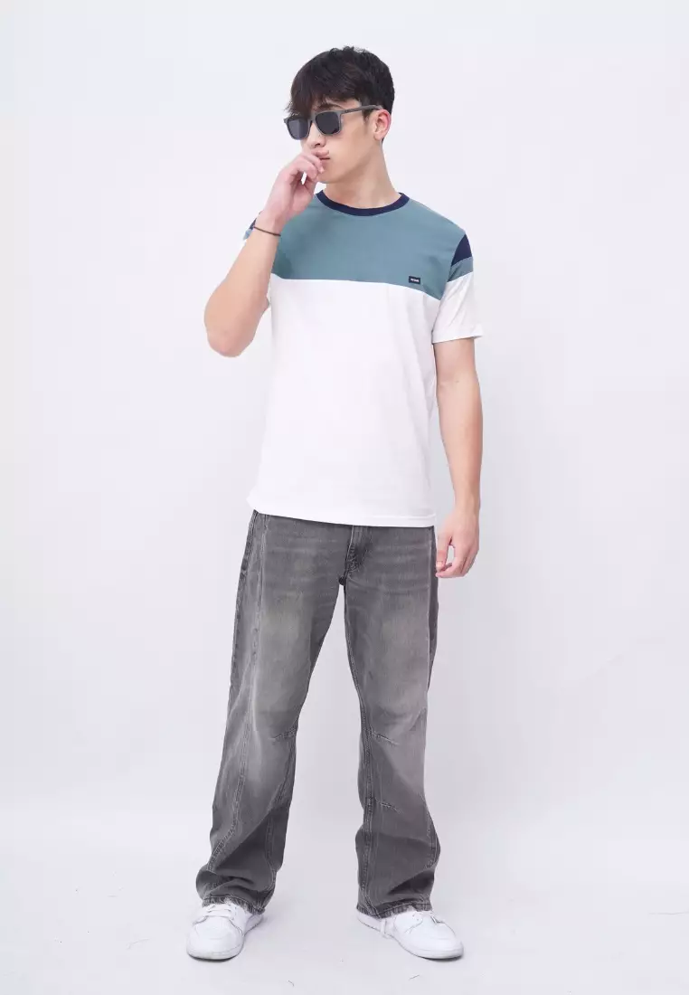 Ryusei Kaos Pria Hakata CMB Dusty Green