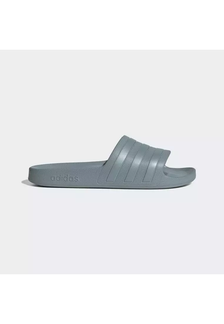 Adilette cloudfoam plus mono hotsell slides grey