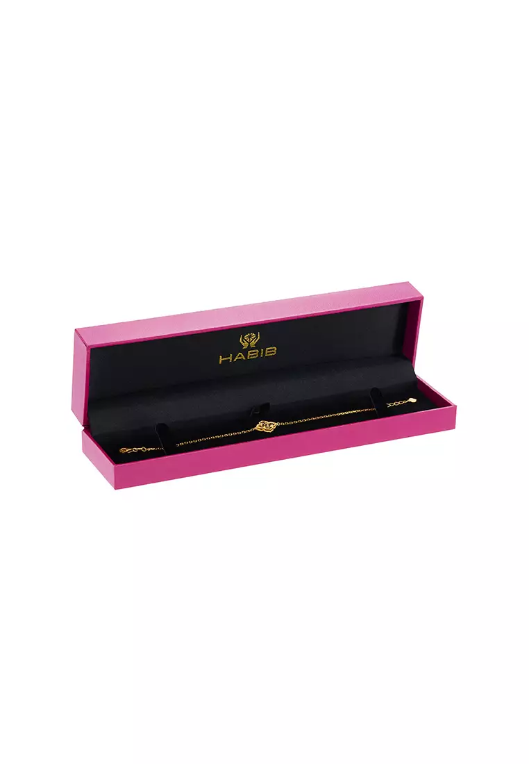 HABIB AL-ZAHRA| 916/22K Yellow Gold Bracelet KS41230125