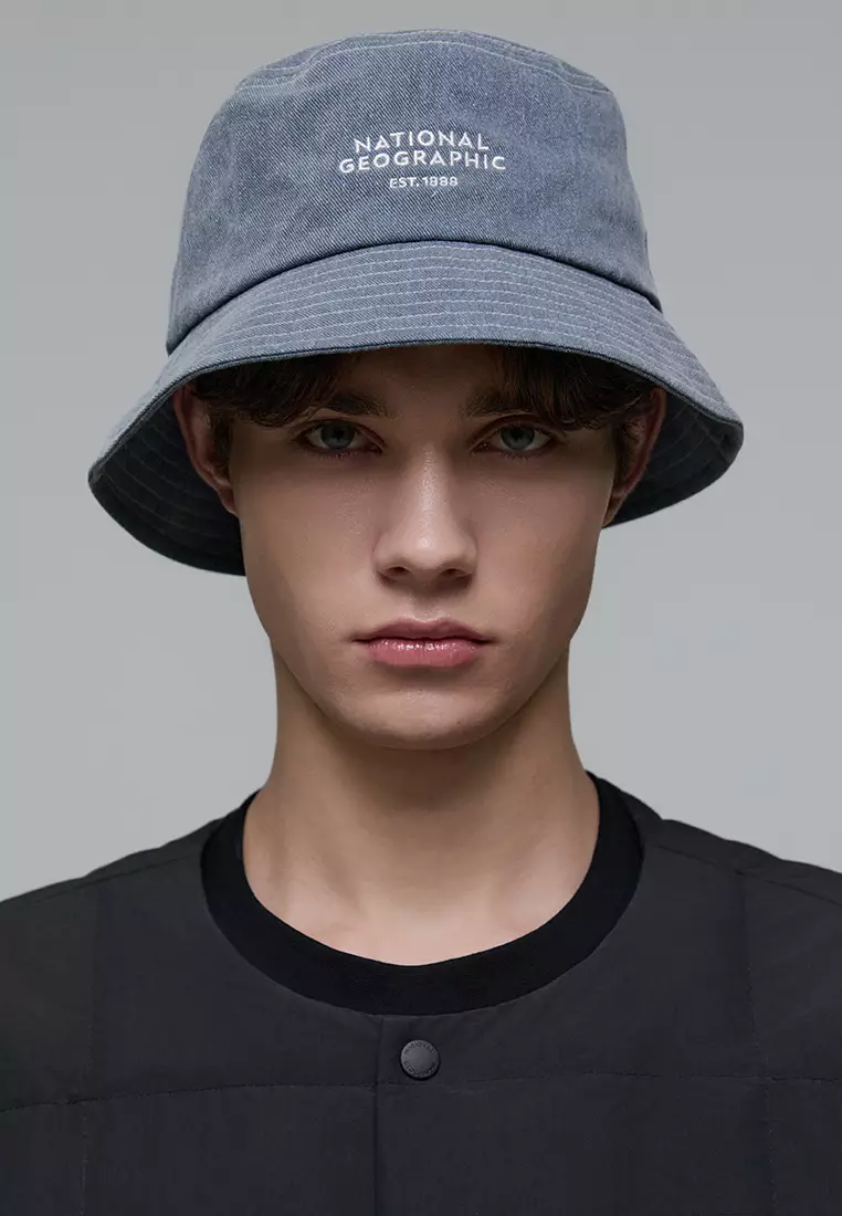 縫線洗水漁夫帽