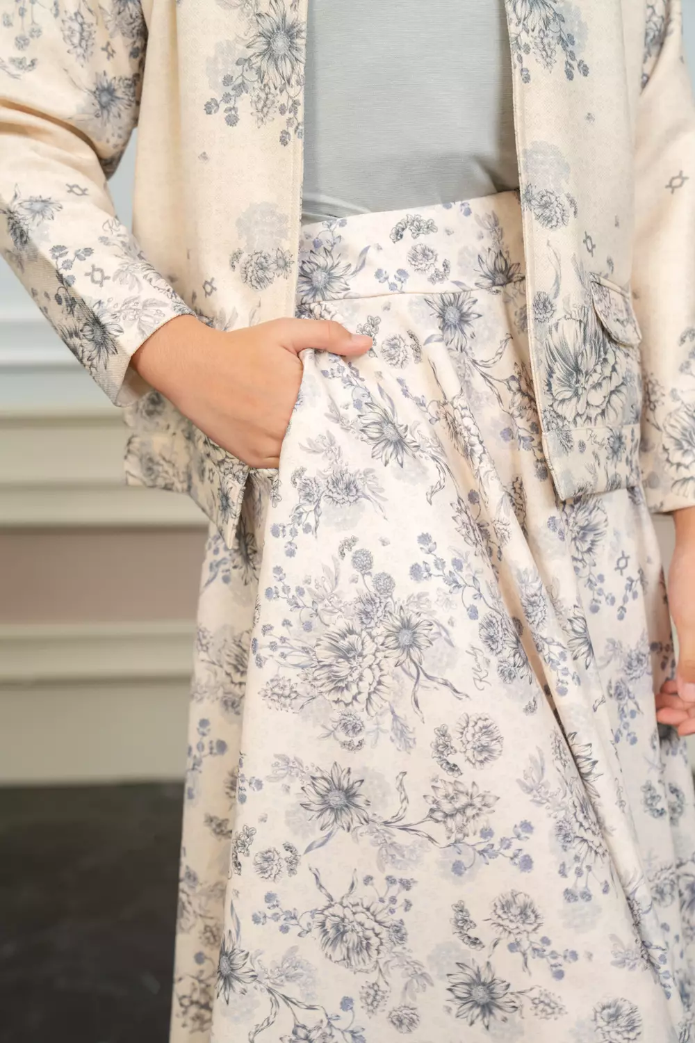 Klamby - Kananta Skirt Kids Charcoal Frost 1/2