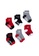 Jordan red Jordan Unisex Infant's Jumpman 6 Pieces Ankle Socks (6 - 24 Months) - Gym Red 7F318KA18C651EGS_2