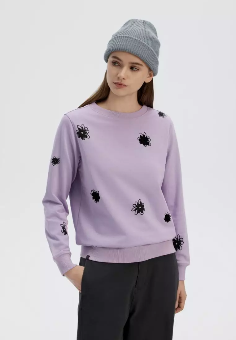 【CPGN STUDIO】25SS★ Positive Embroidery Raglan Sweatshirt MUSINSA | CPGN STUDIO Positive embroidery raglan sweatshirt