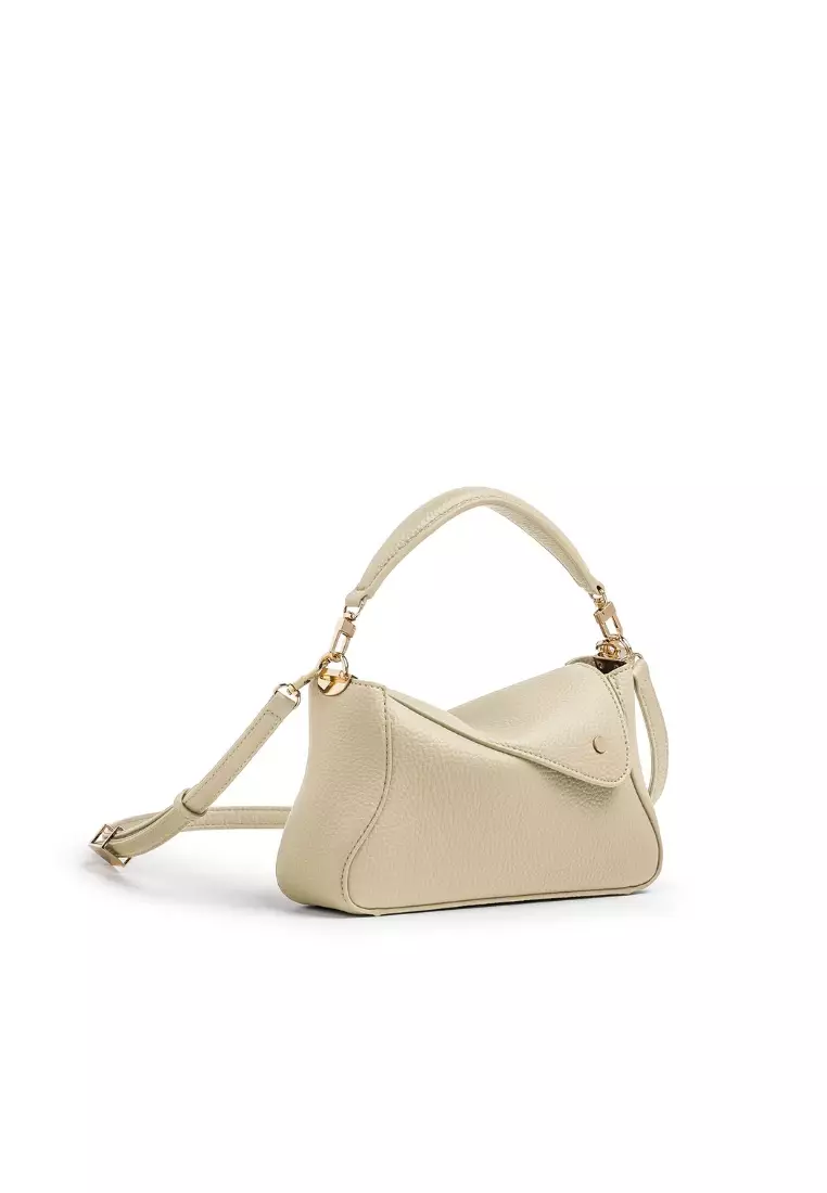 Nami Flap Bag Togo - Parchment