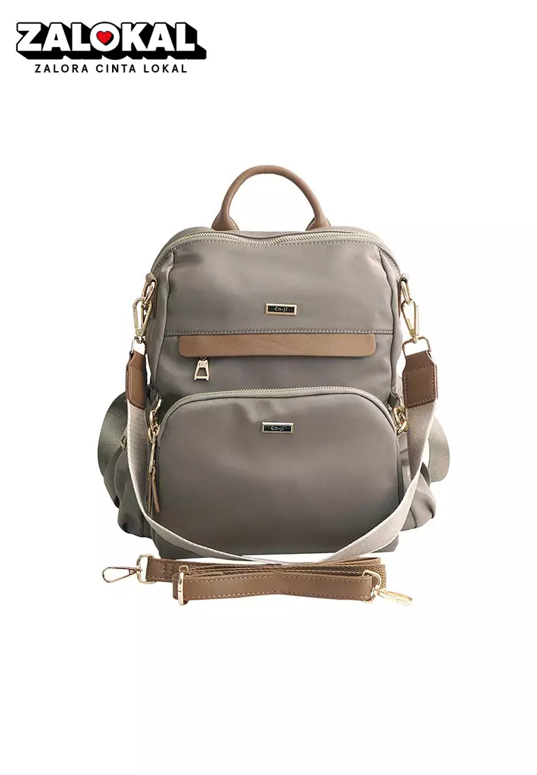 En-ji Lisa Backpack - Khaki