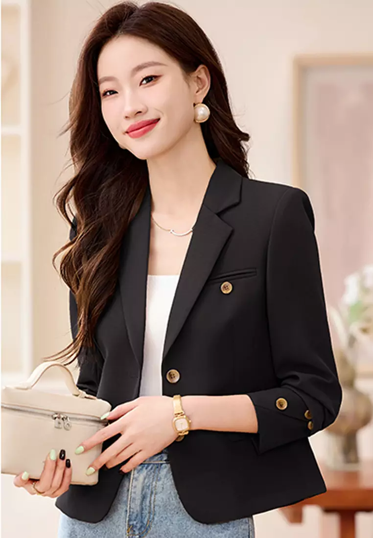 Womens blazer short on sale