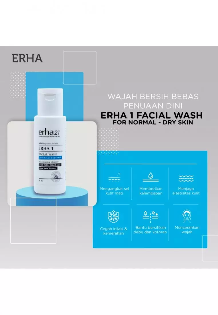 Erha Value Pack Daily Brightening Normal Skin - Paket Pencerah Wajah
