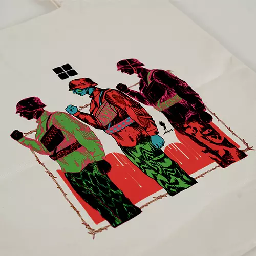 Insight Tas slempang Pria Putih Terang A Repeat After Me Tote Bag Planet Surf