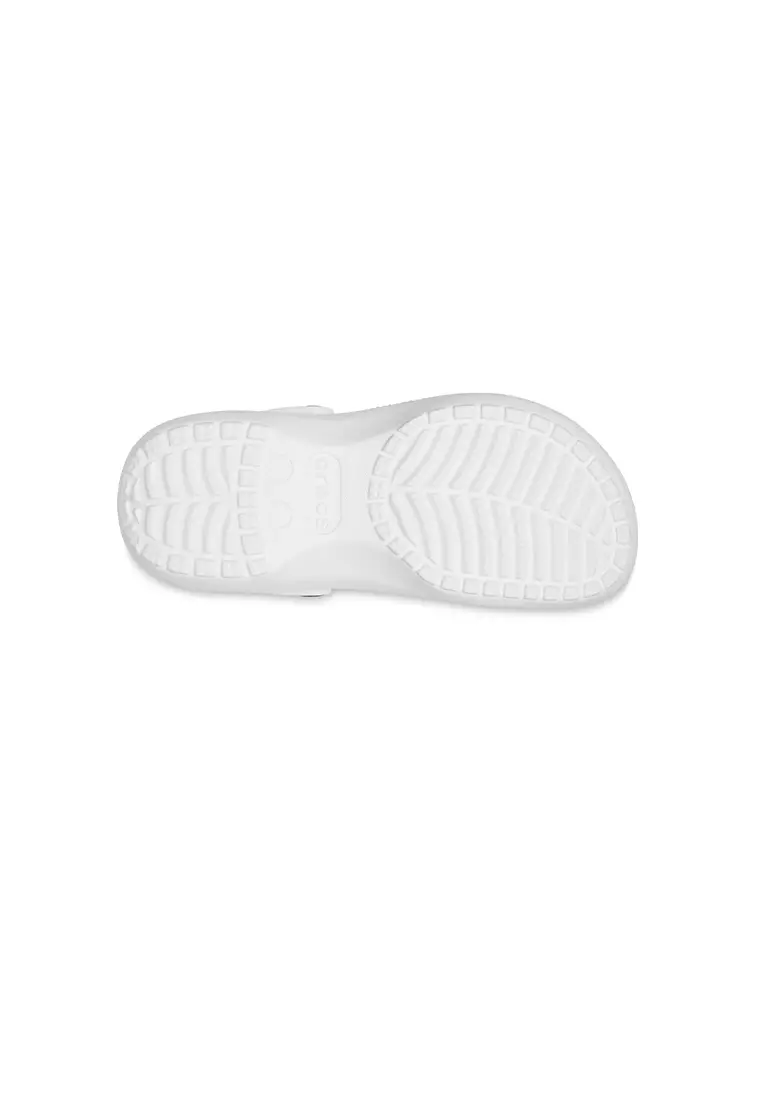 Women's Classic Paltform Clog In White