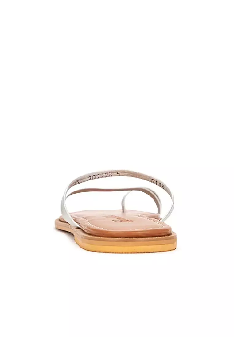 Toe Ring Strappy Flat Sandals