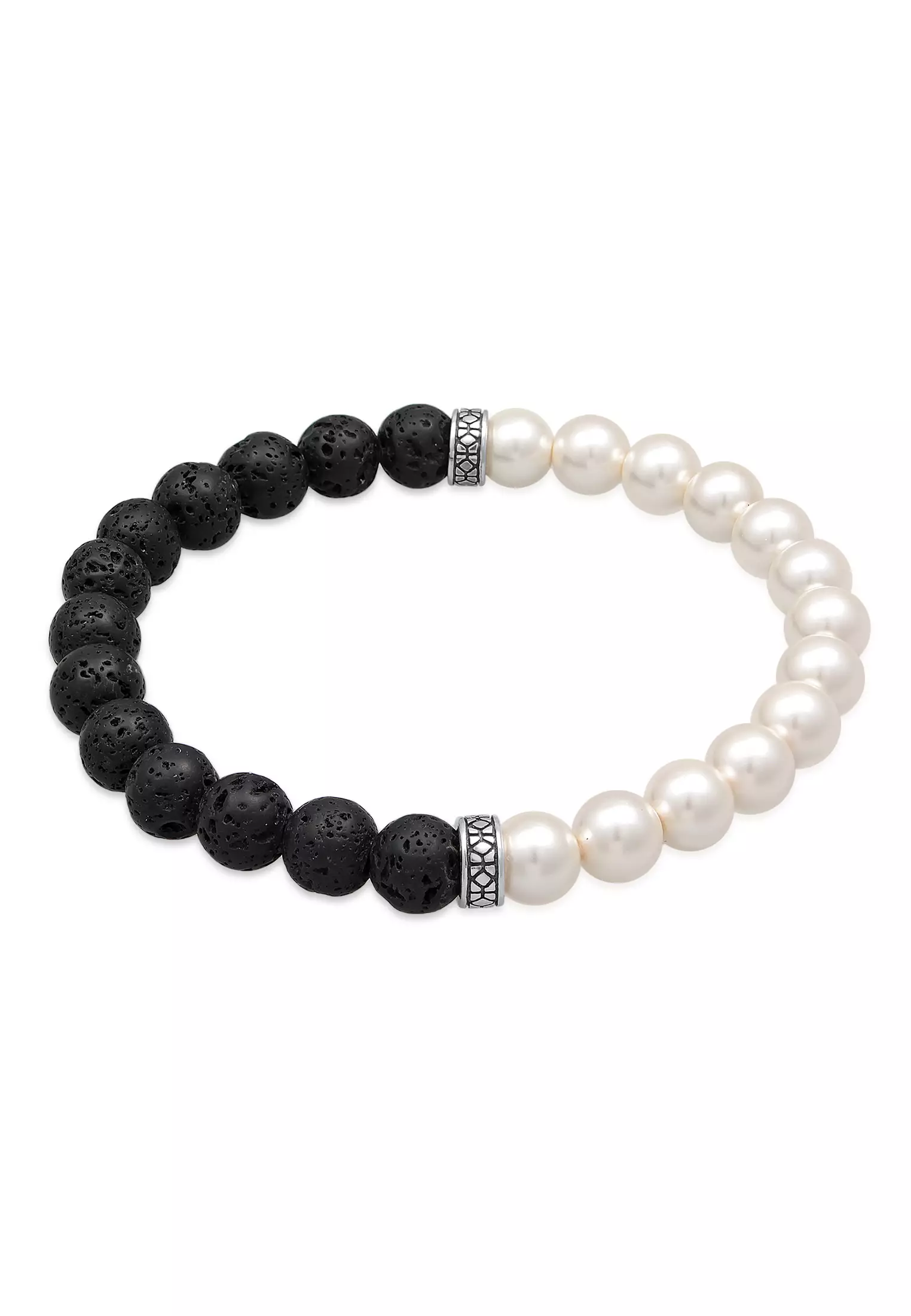 Mens lava bead necklace sale