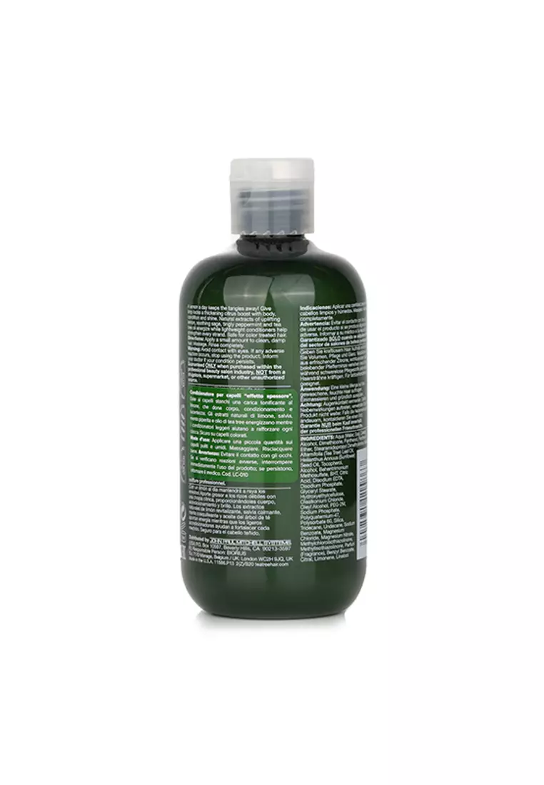 PAUL MITCHELL - Tea Tree Lemon Sage Thickening Conditioner (Energizing Body Builder) 300ml/10.14oz.