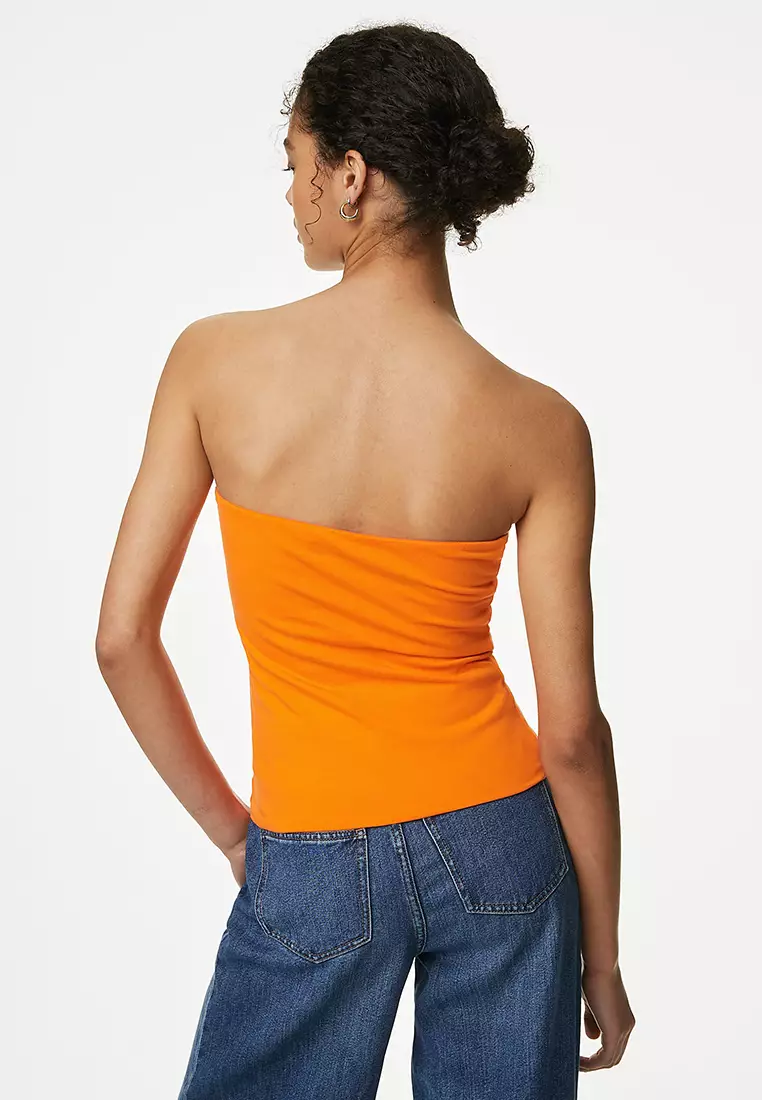 Cotton Rich Bandeau Top