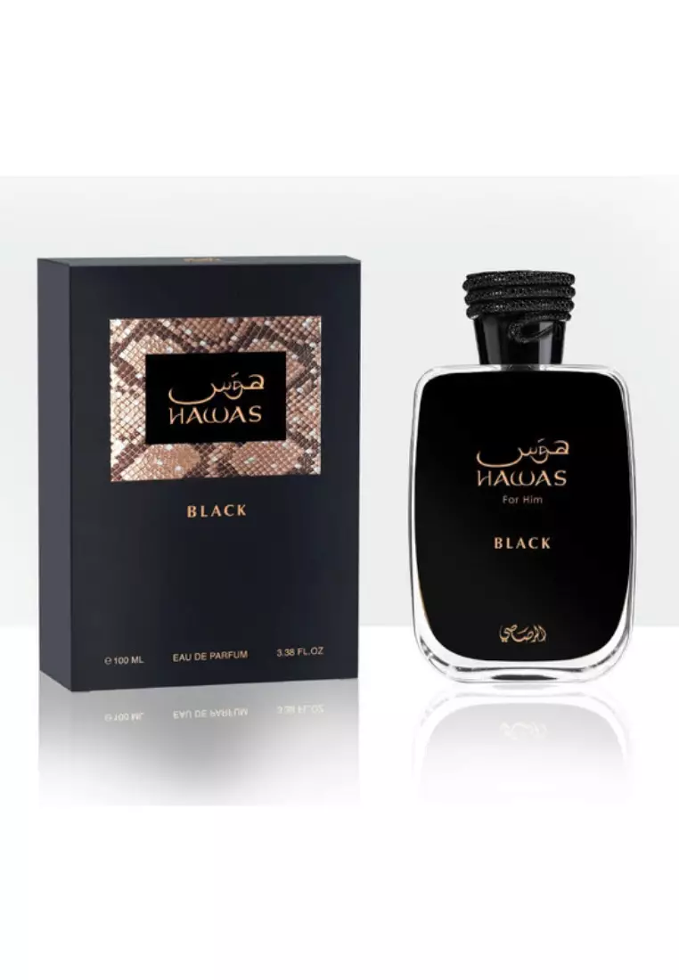 網上選購RASASI Rasasi Hawas Black For Him EDP 100mL 2025