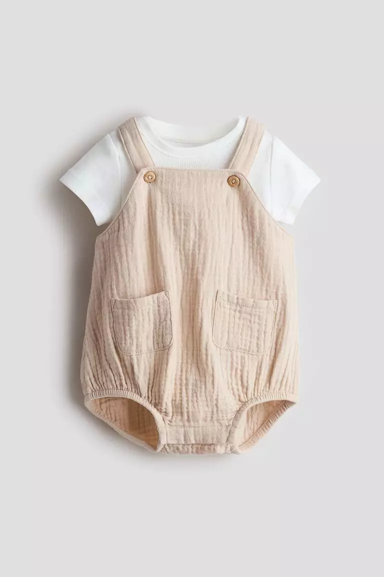 Jual H&M 2-piece cotton set Origina…