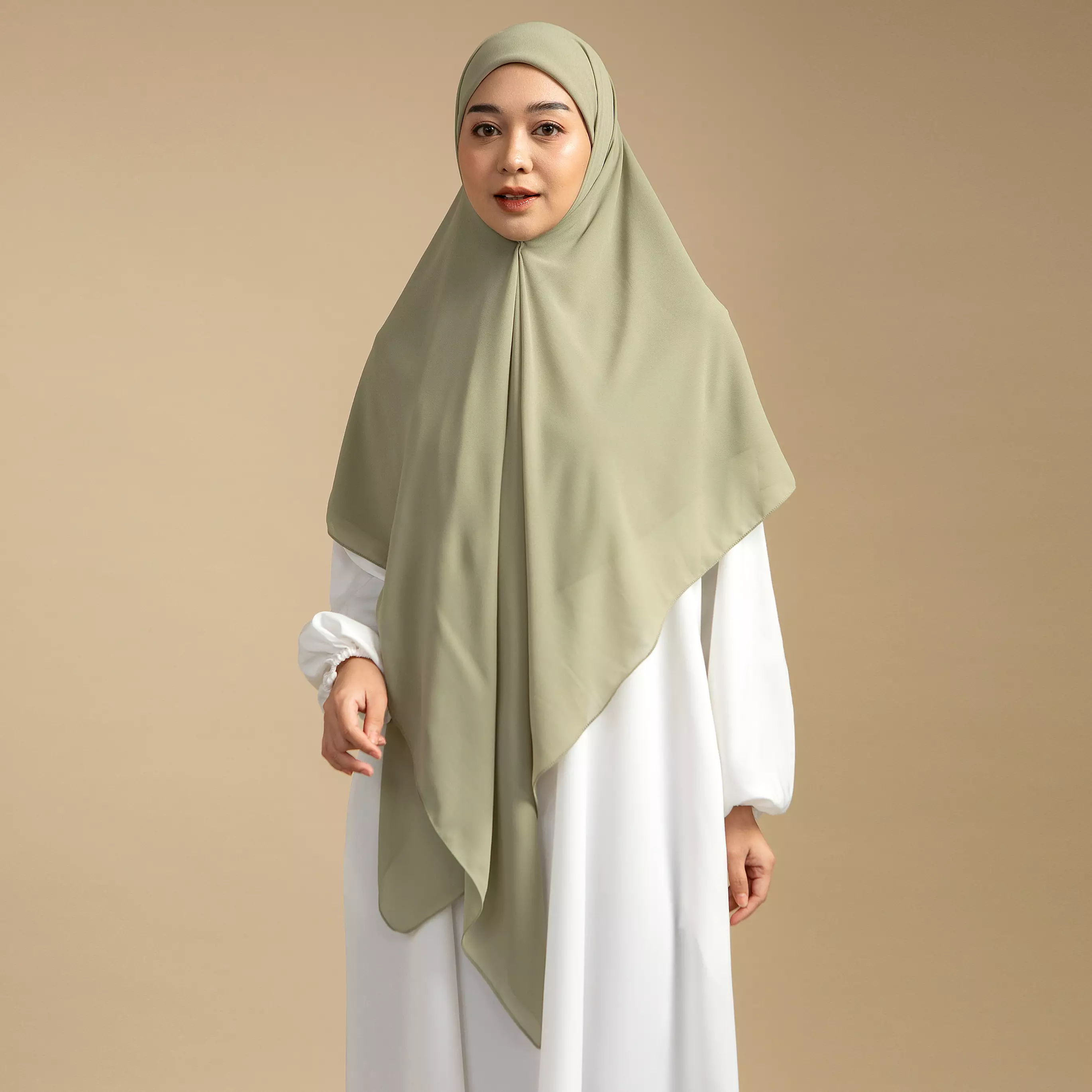 Bawal Inner Square Syari Matcha