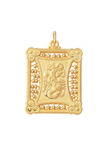 TOMEI TOMEI 福 Pendant, Yellow Gold 999 (BTP-SP-19062) (11.69g) BCDA8ACF4B583FGS_1