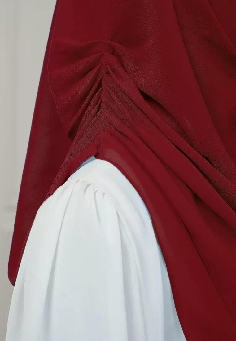 HIJAB INSTAN AURORA - MAROON