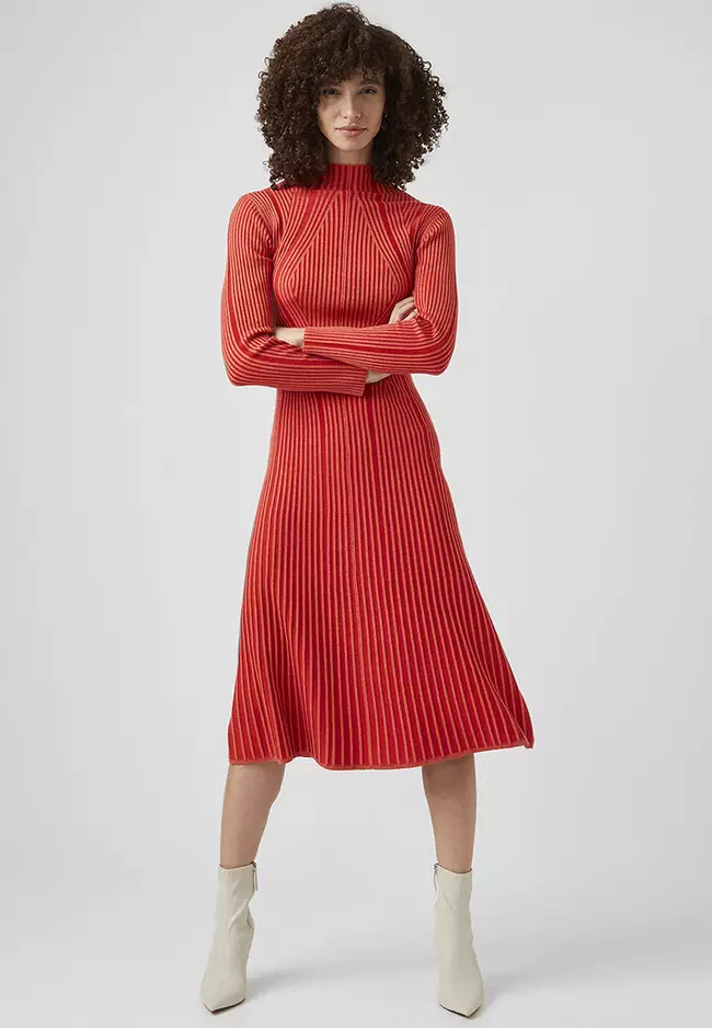 French connection sales prairie midi dress