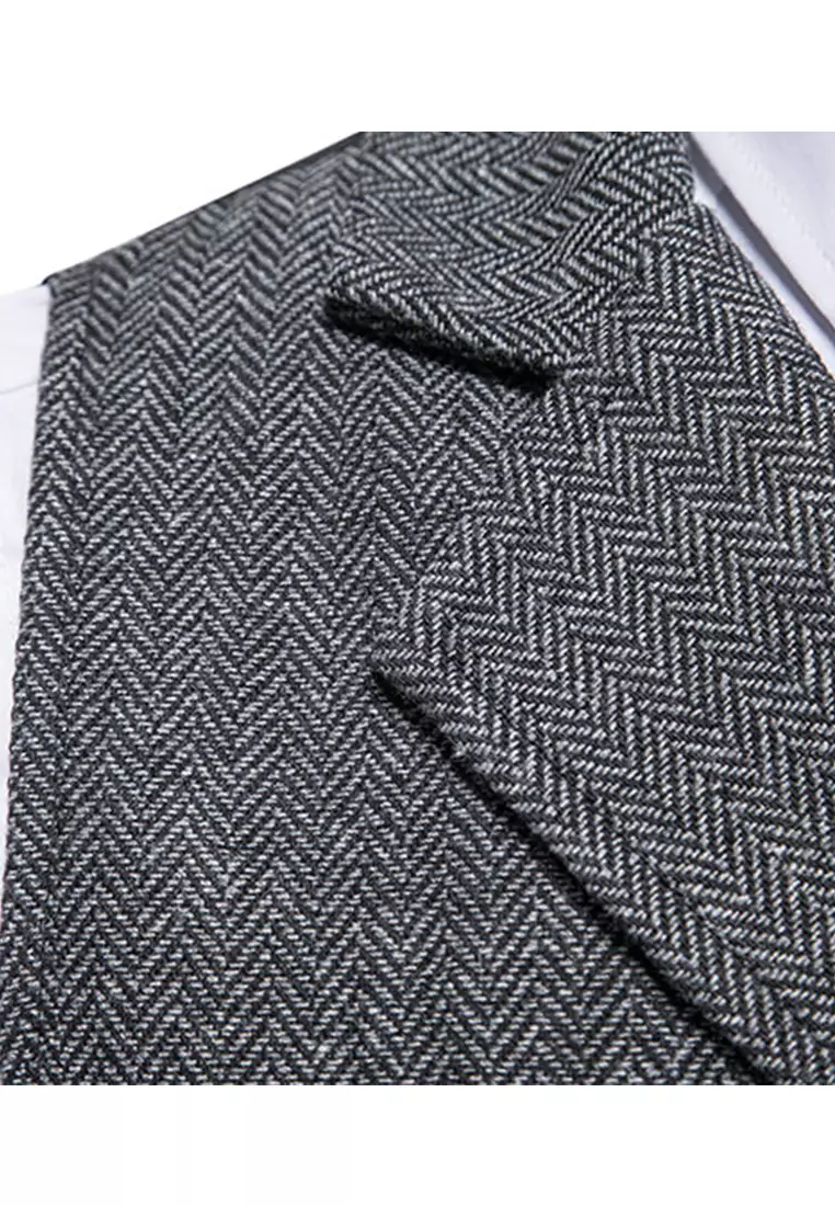 Lapel Suit Vest ZQ1318M88