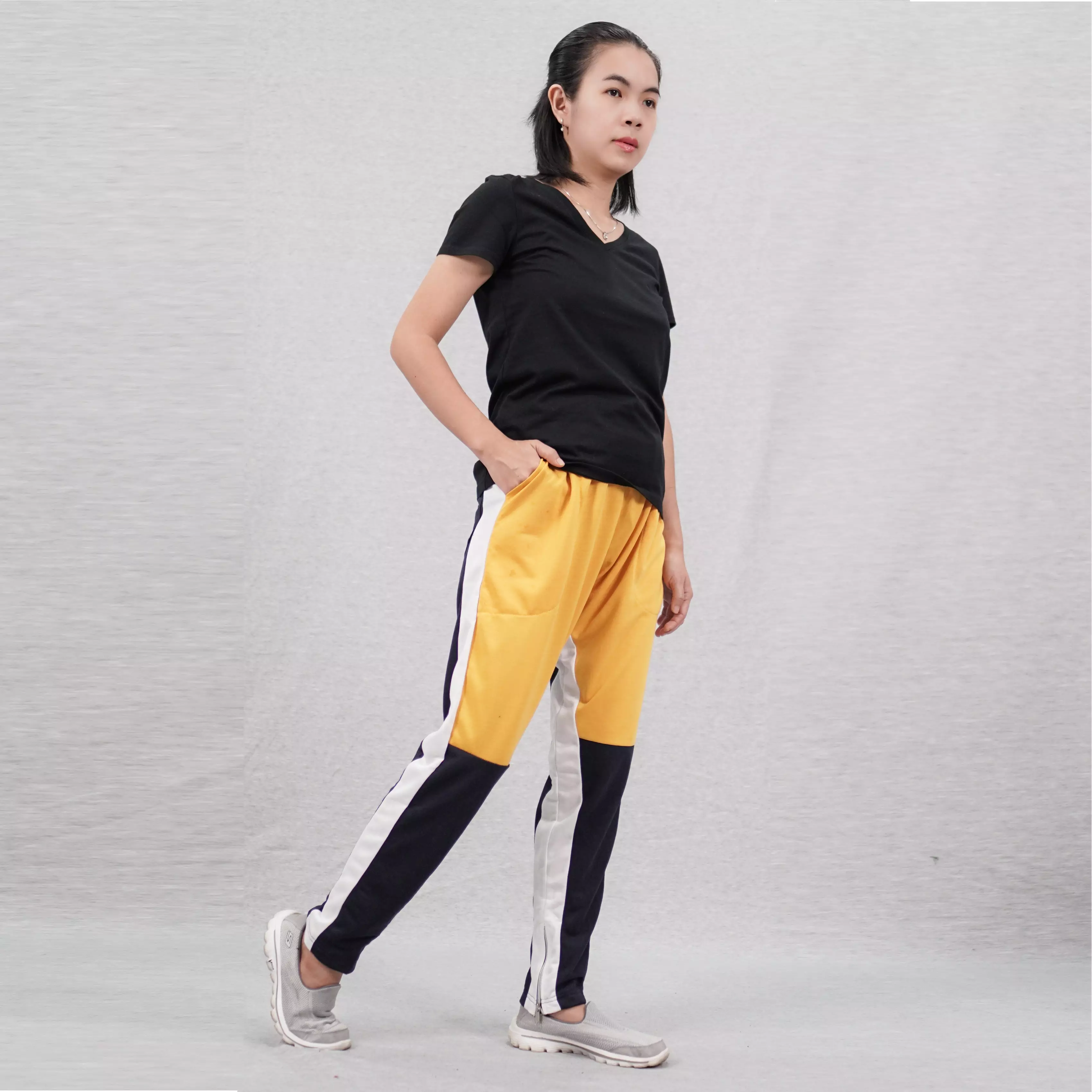 RINALDA Celana Joger Wanita Celana Jogger Wanita Jogger Pants Wanita - KUNING