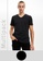DeFacto black 2-pack Short Sleeve V-Neck Cotton Basic T-shirt ADA95AA7594903GS_1