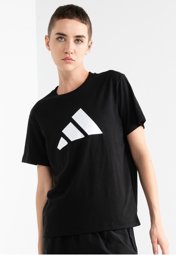 ADIDAS black sportswear future icons t-shirt DED26AA0BA0967GS_1