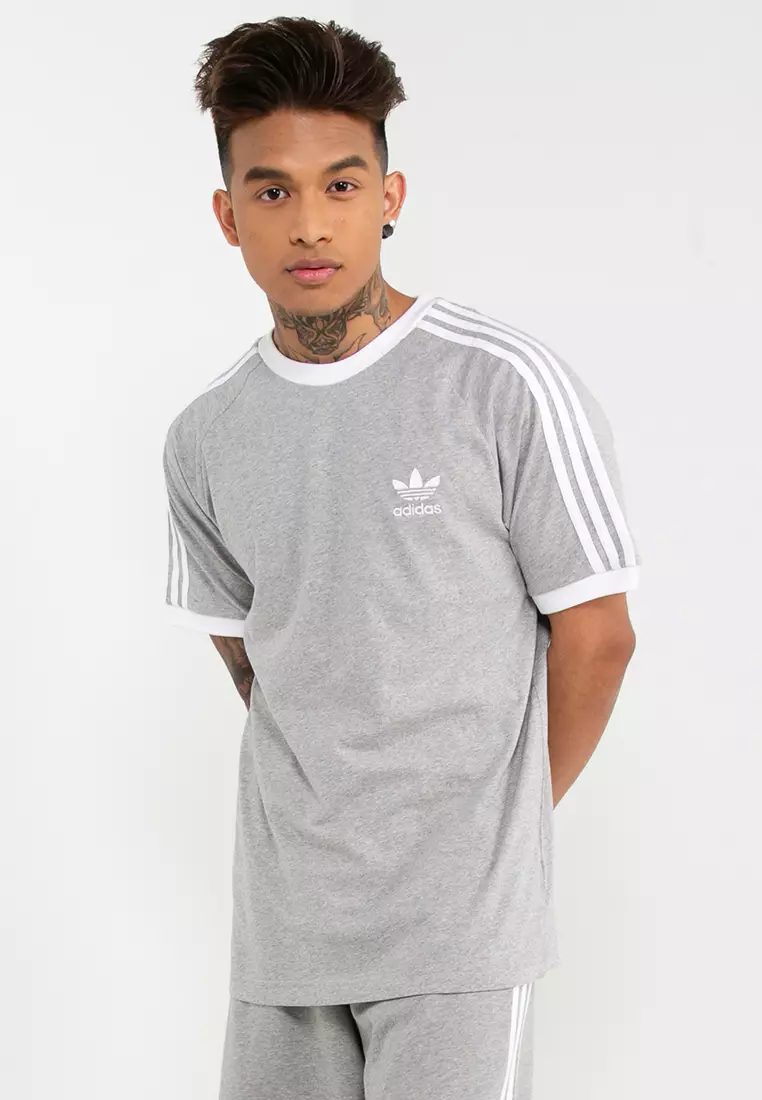 Adidas original 3 stripes t shirt top