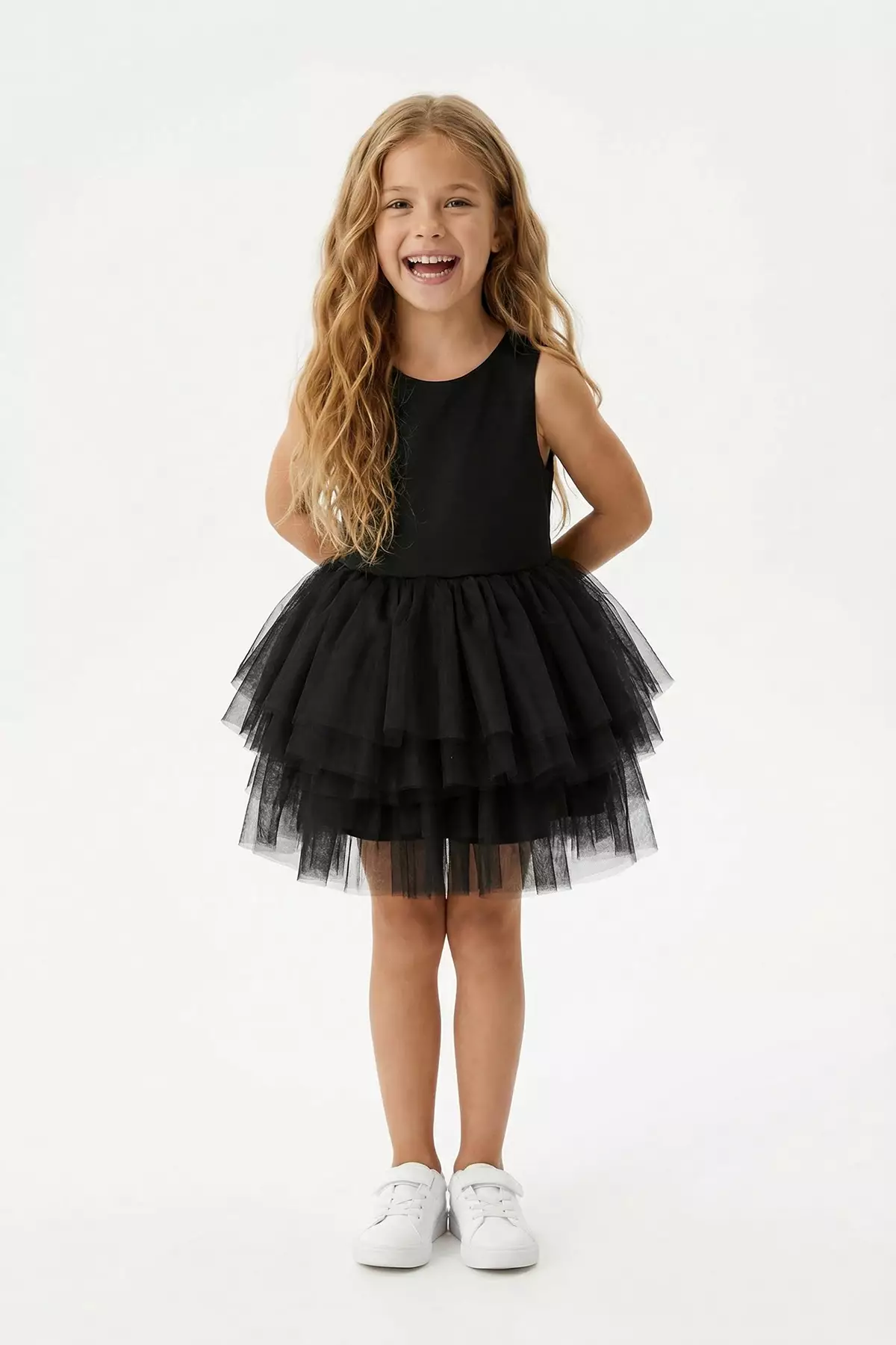 Buy Trendyol Black Girl Child 23 April Mini Plain Woven Holiday Tutu Dress  Tkdss26El00022 Online | ZALORA Malaysia