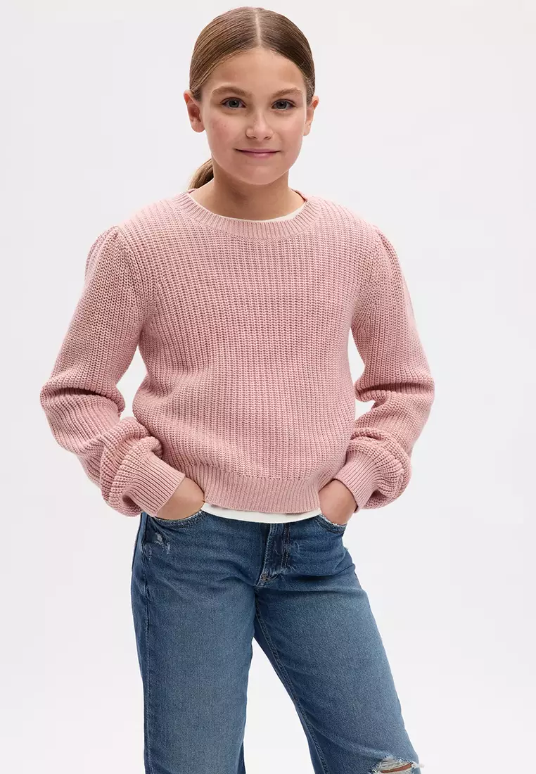 Buy GAP Kids Crewneck Sweater 2024 Online ZALORA Philippines